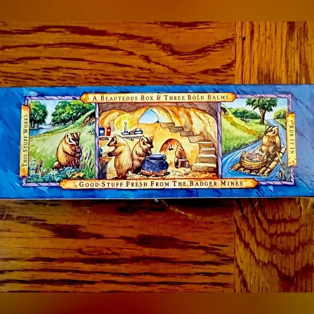 Badger Balm Three Bold Balms - Restore, Recover, and Rest